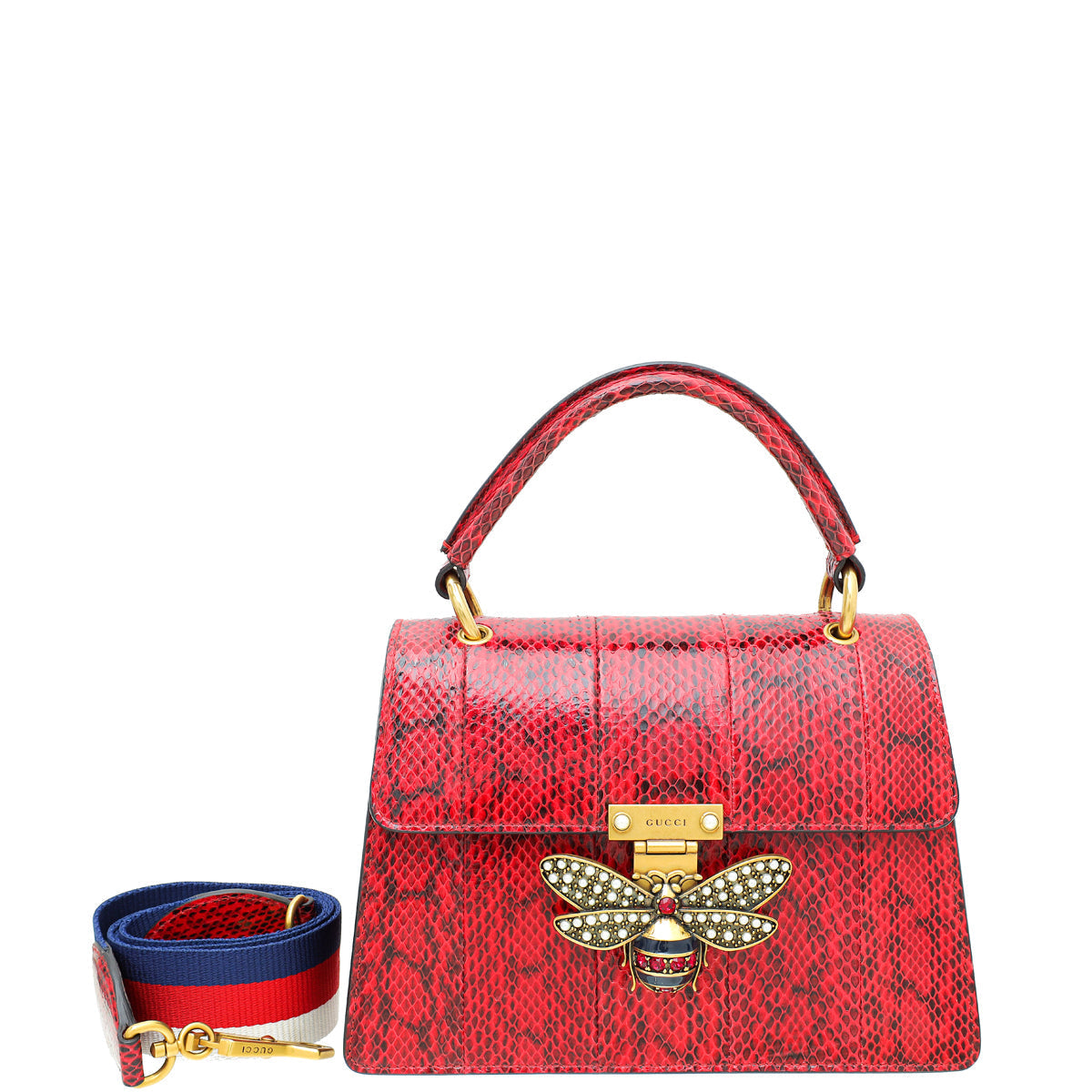 Gucci Leather Top Handle Shoulder Bag