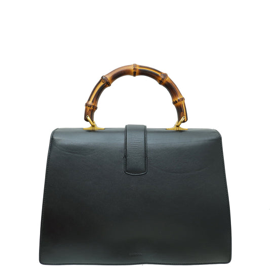 Gucci Leather Top Handle Shoulder Bag