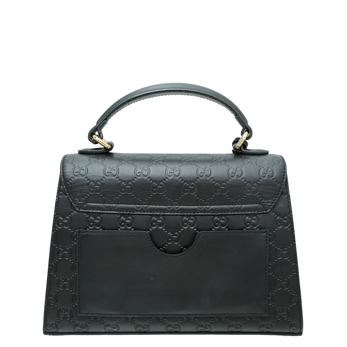 Gucci Leather Top Handle Shoulder Bag