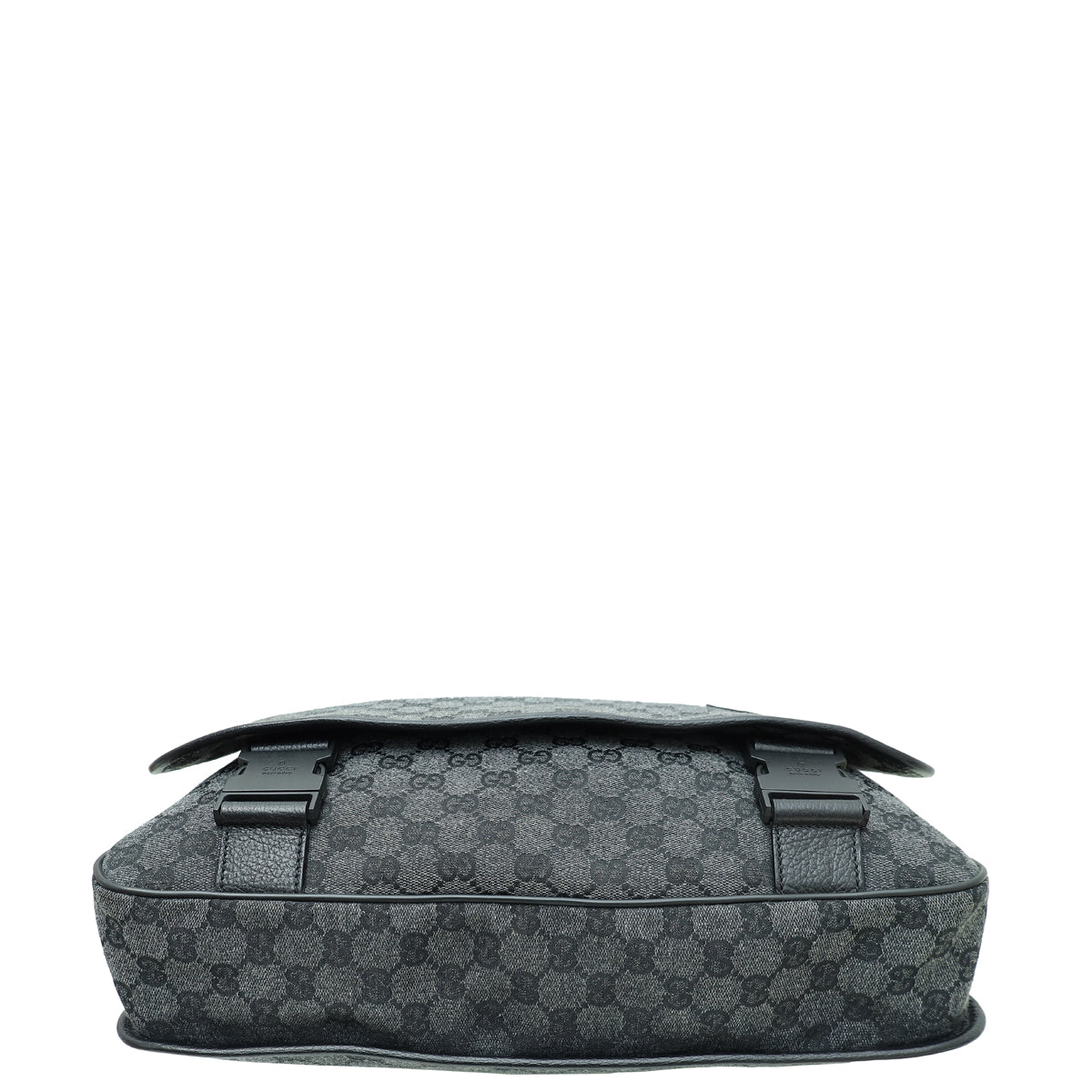 Gucci Leather Canvas Shoulder Bag