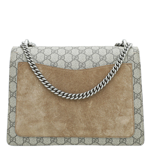 Gucci Canvas Top Handle Shoulder Bag
