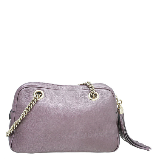 Gucci Chain Leather Shoulder Bag