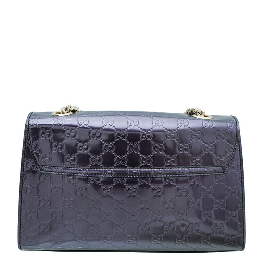 Gucci Monogram Leather Shoulder Bag