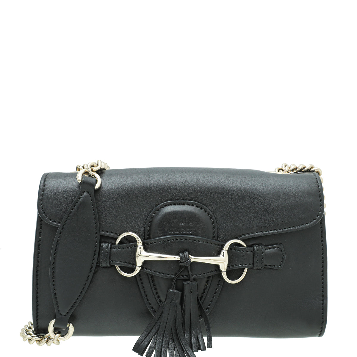 Gucci Chain Leather Shoulder Bag