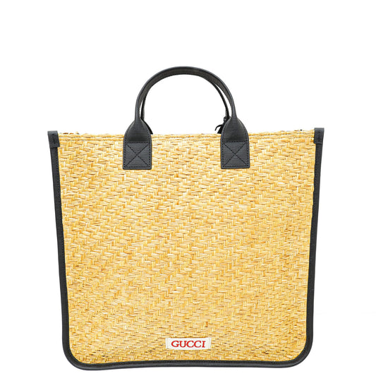 Gucci Leather Top Handle Tote