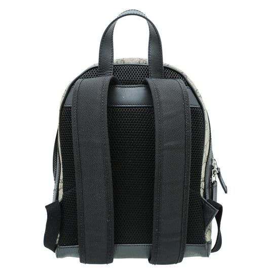 Gucci Monogram Leather Canvas Shoulder Bag