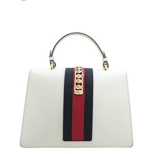 Gucci Leather Top Handle Shoulder Bag