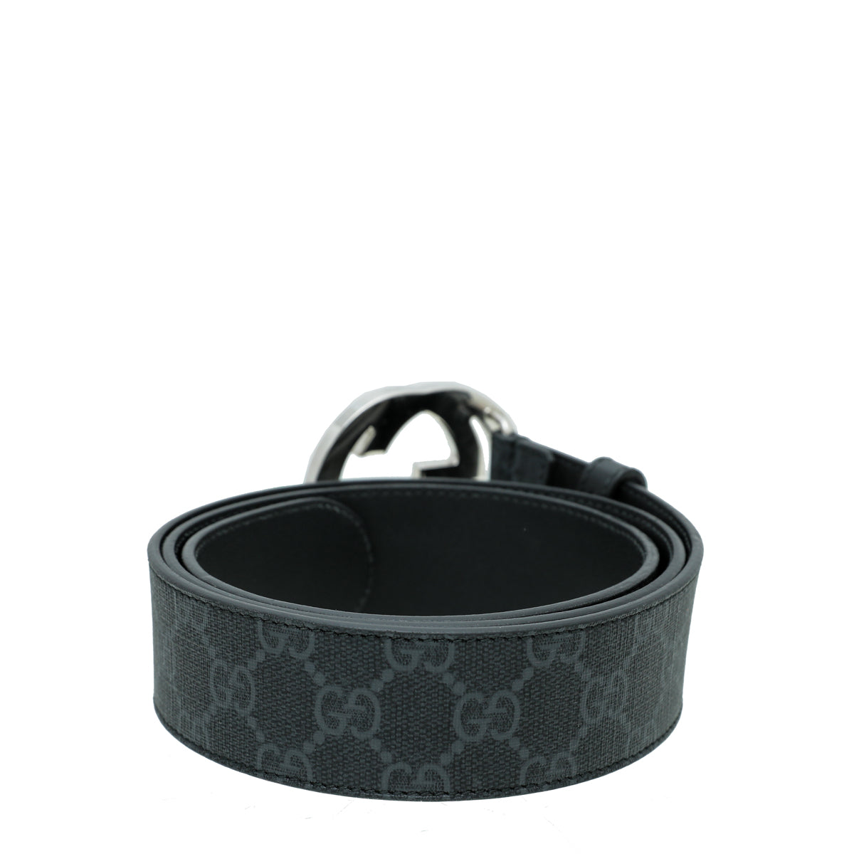 Gucci Leather Canvas Shoulder Bag