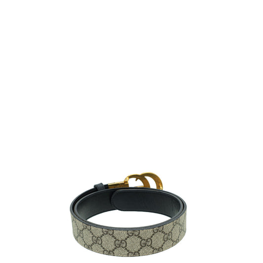 Gucci Leather Canvas Shoulder Bag