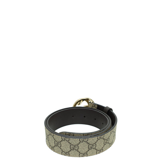 Gucci Leather Canvas Shoulder Bag