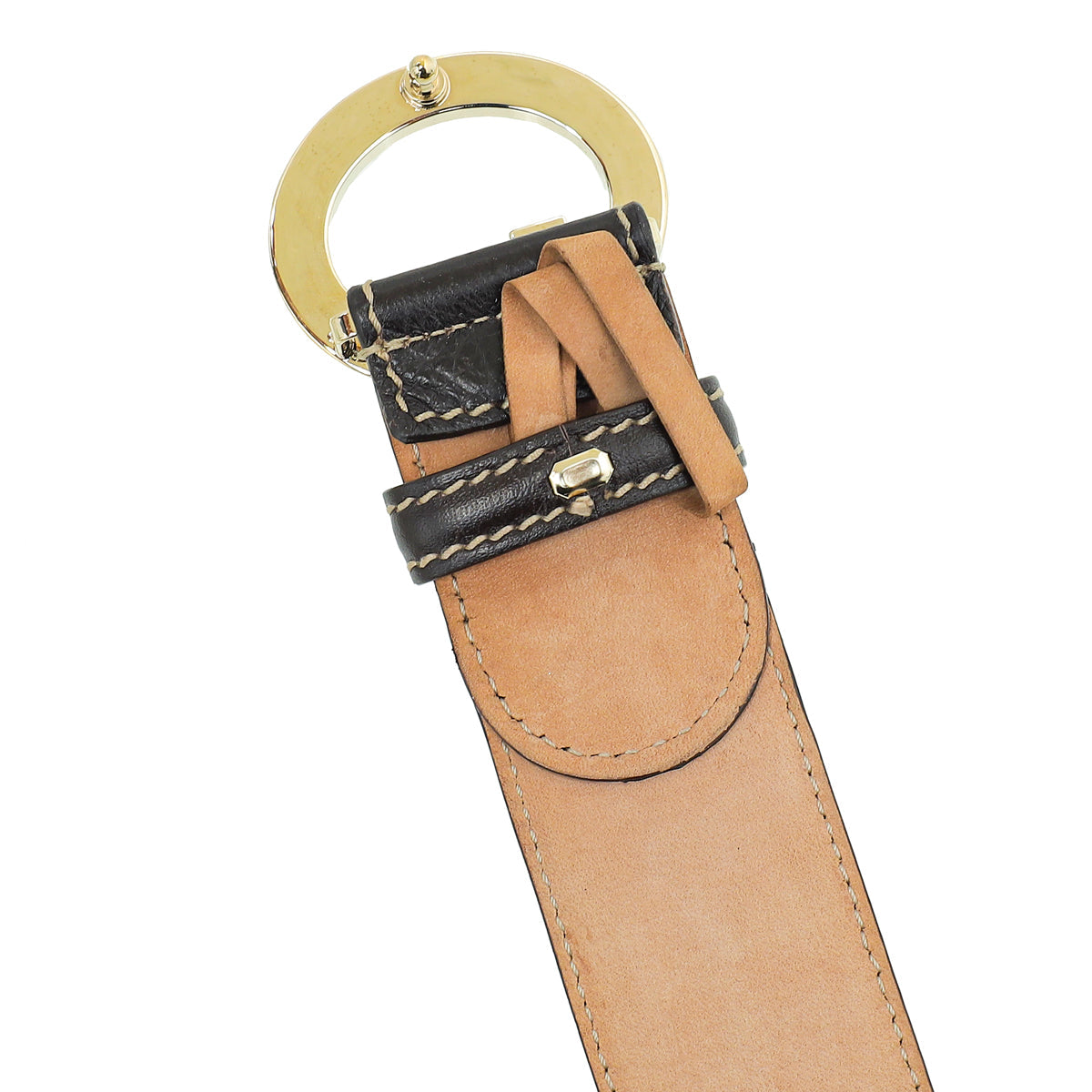 Gucci Leather Canvas Shoulder Bag