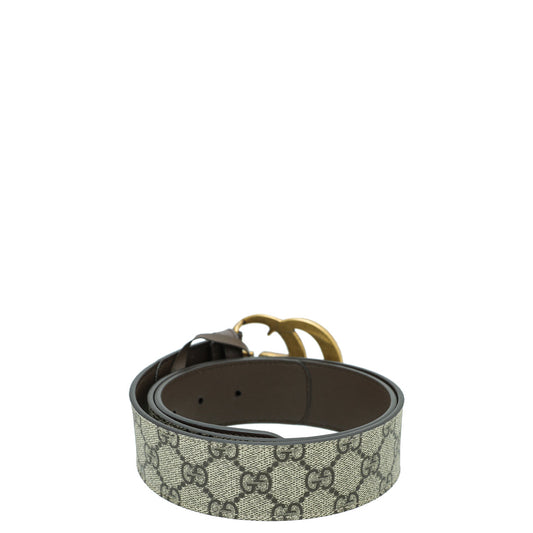 Gucci Leather Canvas Shoulder Bag