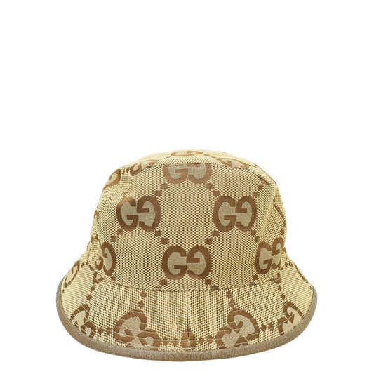 Gucci Leather Canvas Shoulder Bag