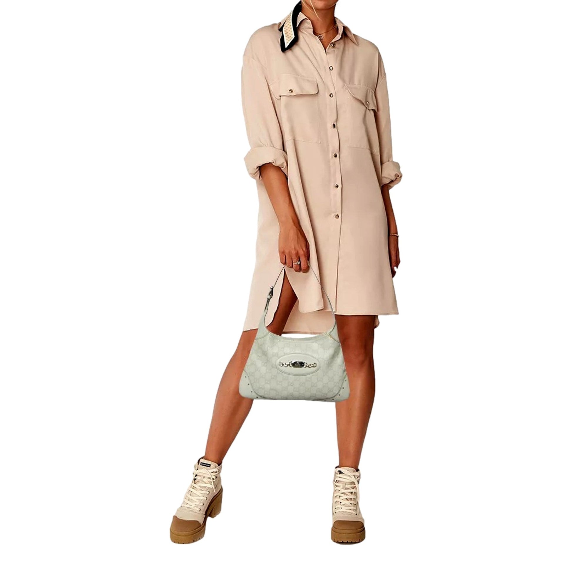 Prada Leather Top Handle Shoulder Bag