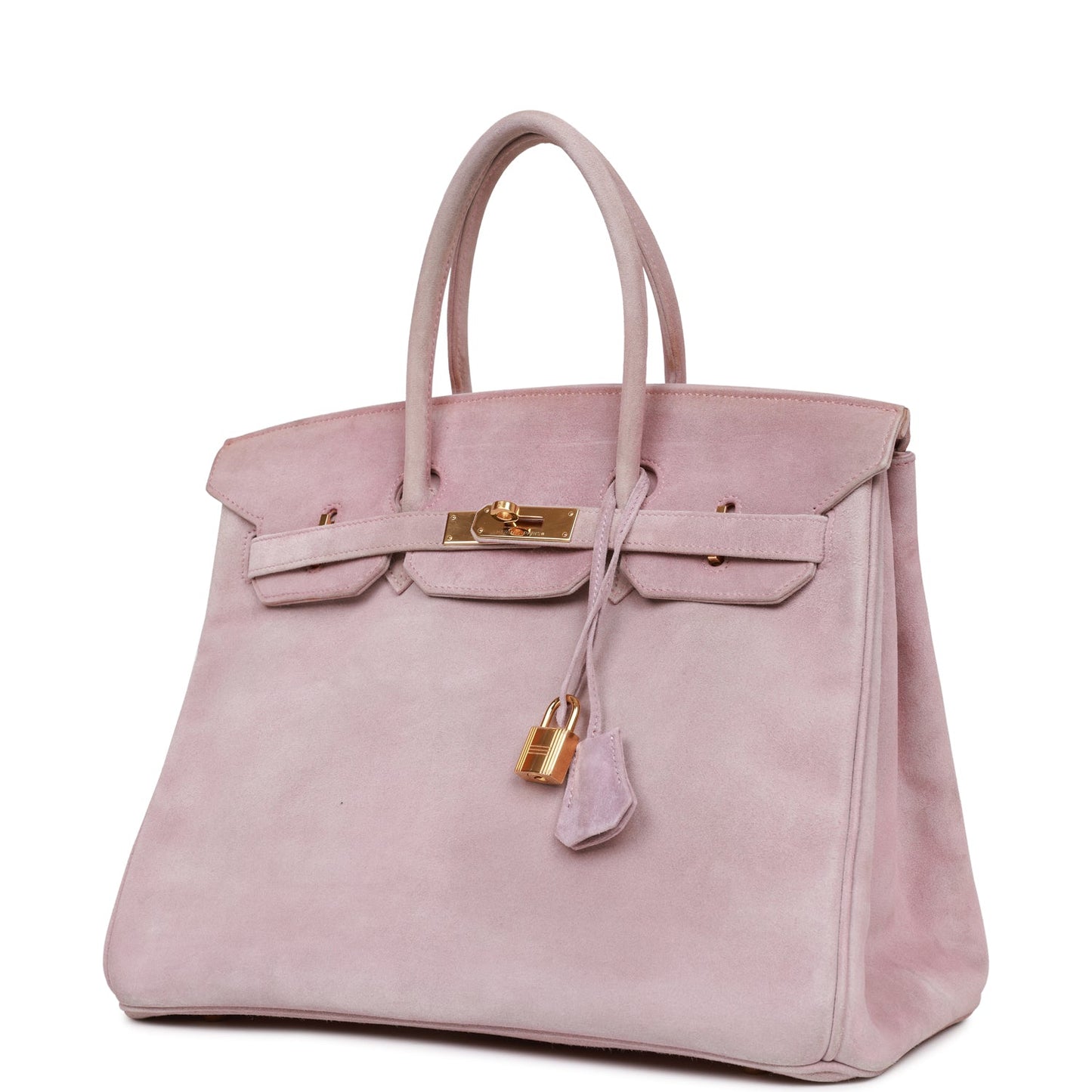 Hermes Birkin 35 Lilac Doblis Gold Hardware