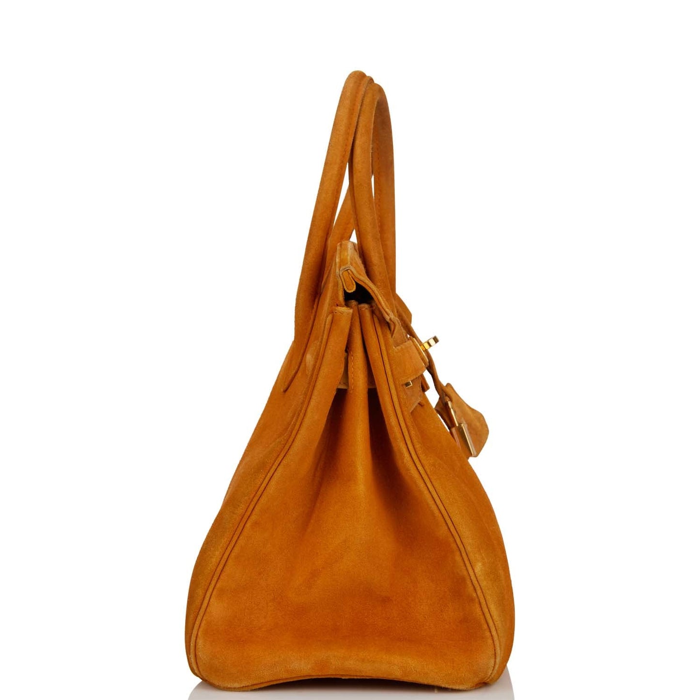 Hermes Birkin 30 Orange H Doblis Gold Hardware