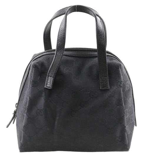 GUCCI Handbag 124542 GG canvas black Women