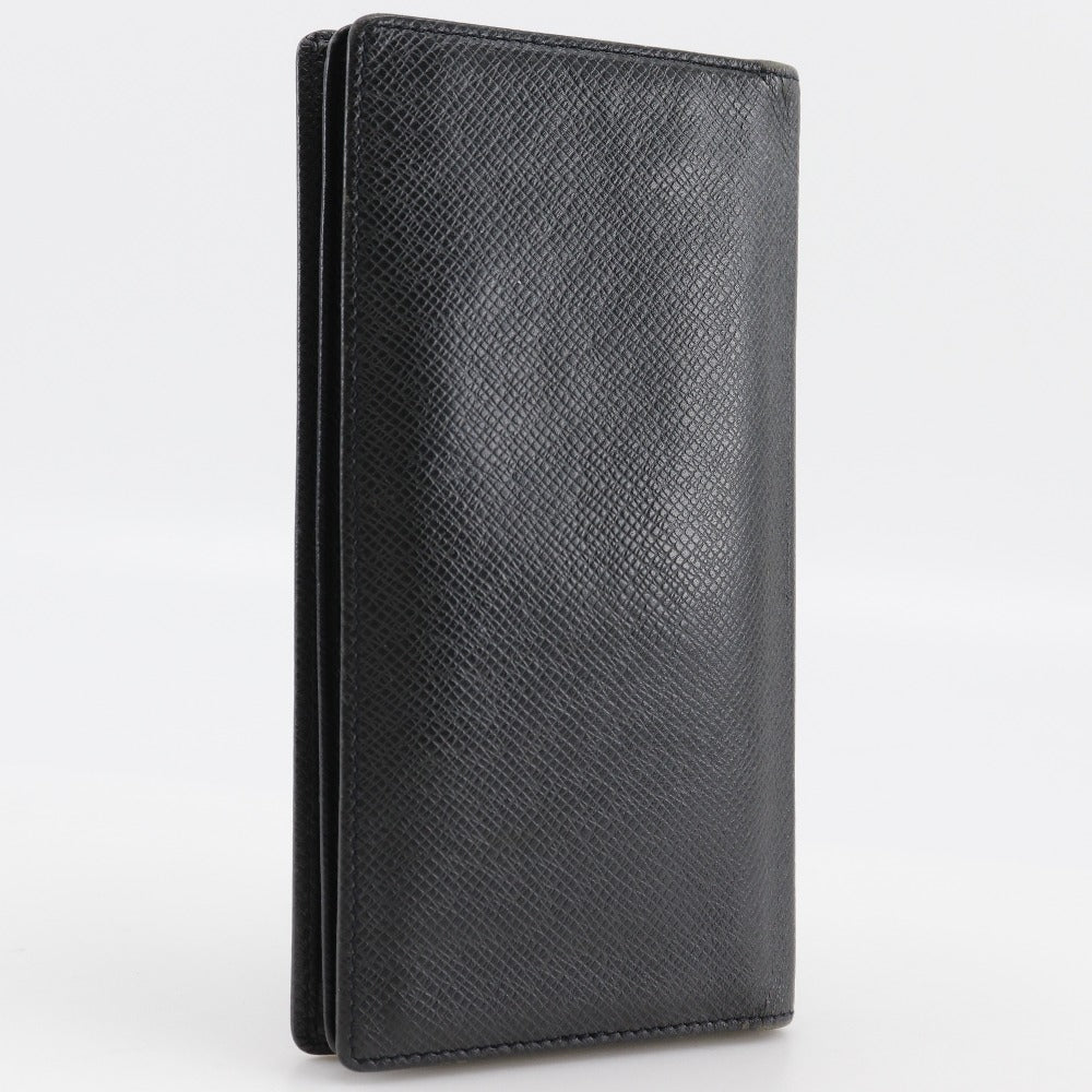 LOUIS VUITTON Bill Compartment Taiga black Porto Cartes Crdit mens