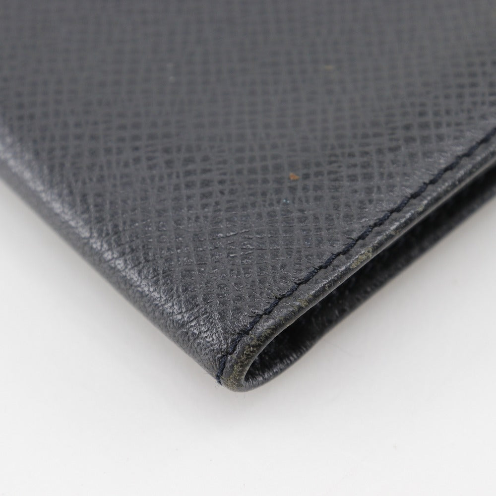 LOUIS VUITTON Bill Compartment Taiga black Porto Cartes Crdit mens