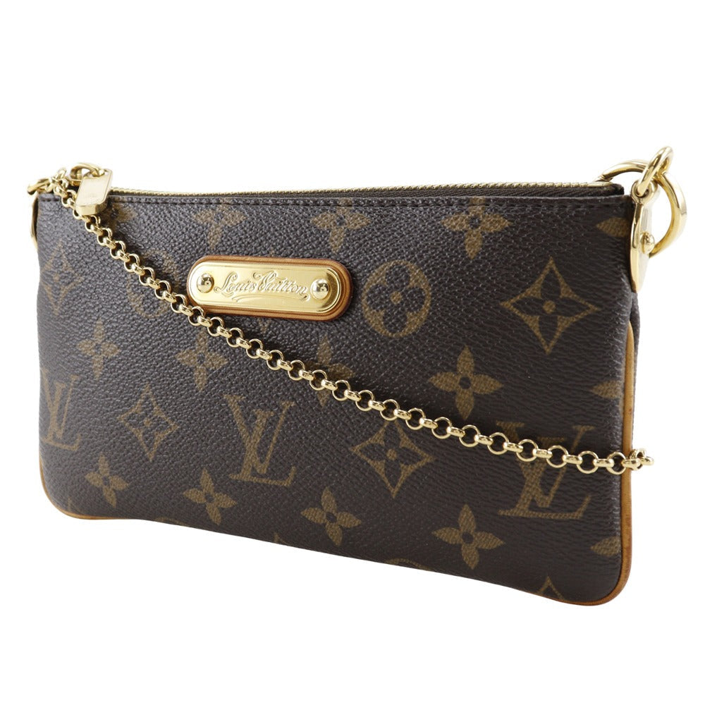 LOUIS VUITTON Pouch Monogram canvas Brown Shoulder Bag Pochette Mira MM
