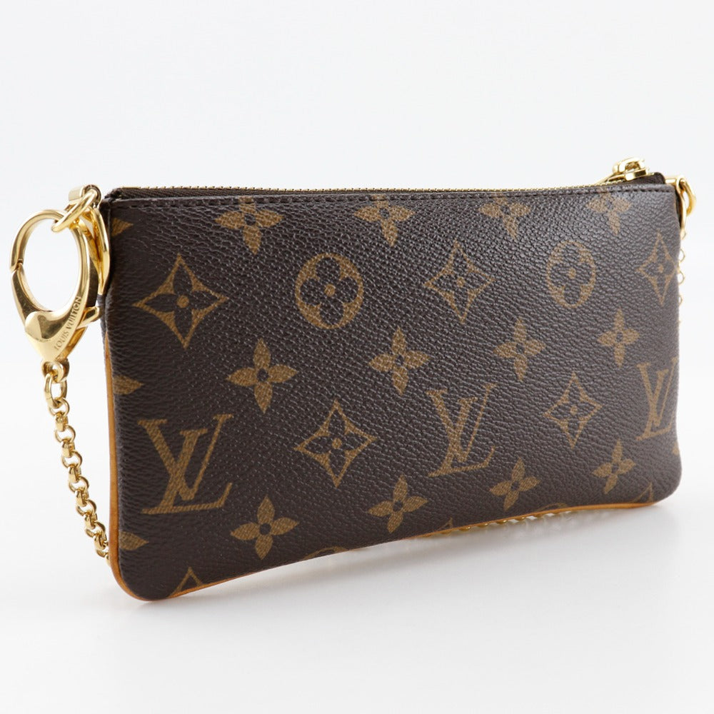 LOUIS VUITTON Pouch Monogram canvas Brown Shoulder Bag Pochette Mira MM