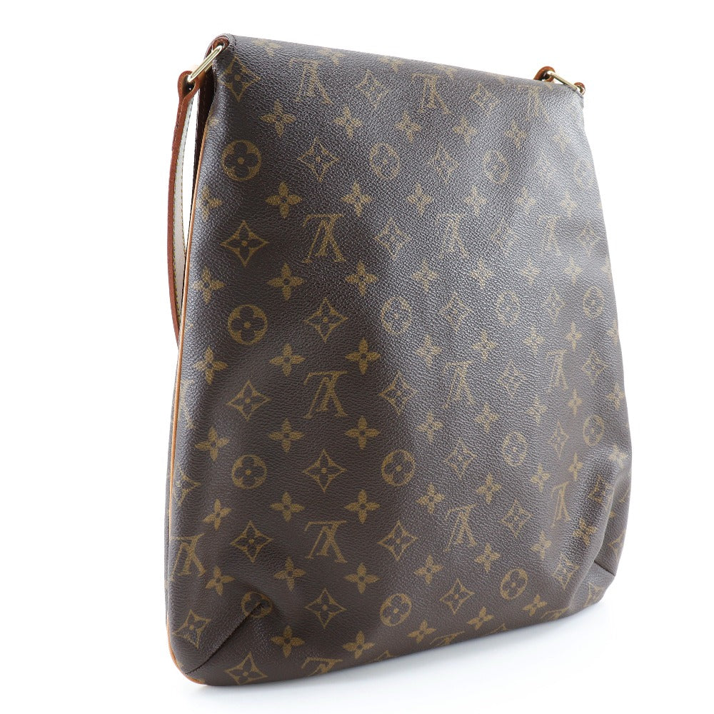LOUIS VUITTON Shoulder Bag Monogram canvas Brown Musette Women