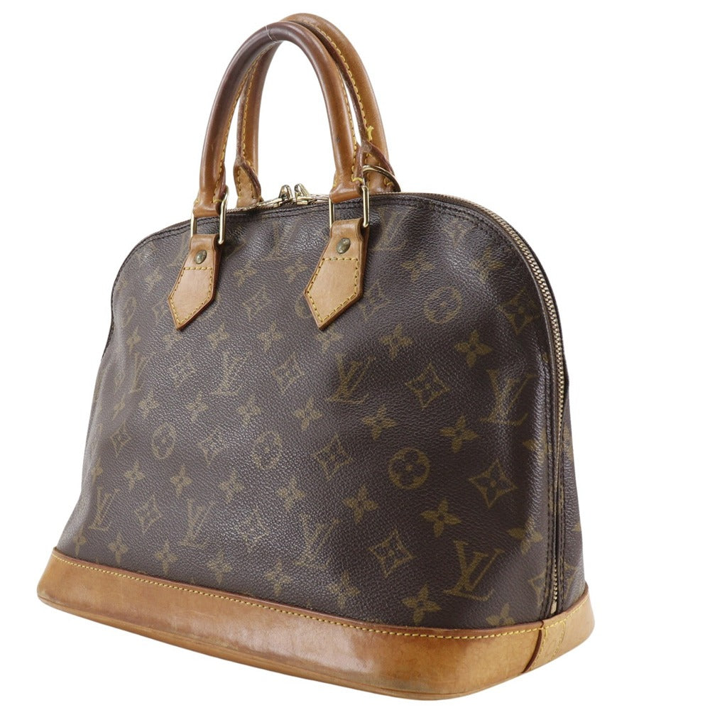  LOUIS VUITTON Handbag Monogram canvas Brown Alma