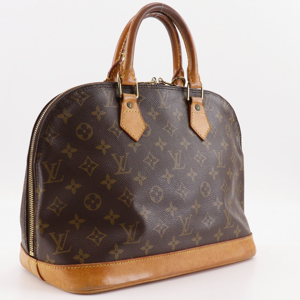  LOUIS VUITTON Handbag Monogram canvas Brown Alma