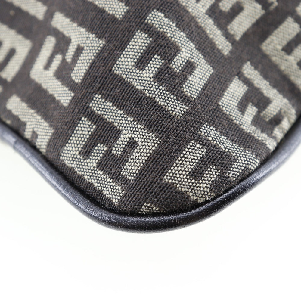 Fendi Nylon Calf Micro Zucchini Tote Bag