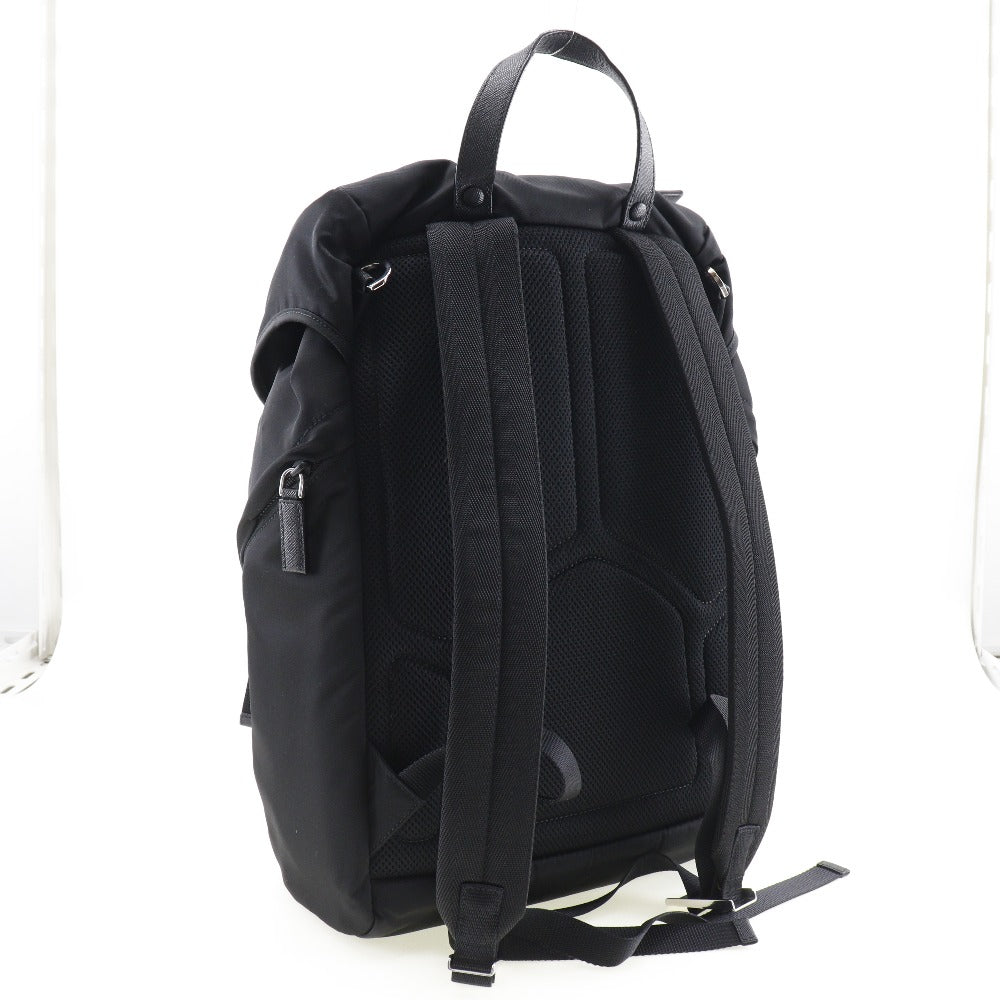 PRADA Backpack 2VZ135 Nylon black unisex(Unisex)