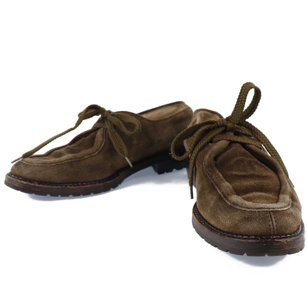 Chanel Suede Moccasins with Coco Mark Classic Flap Tote