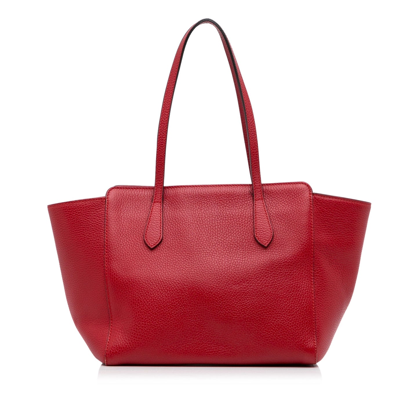 Gucci Red Leather Tote Style 4
