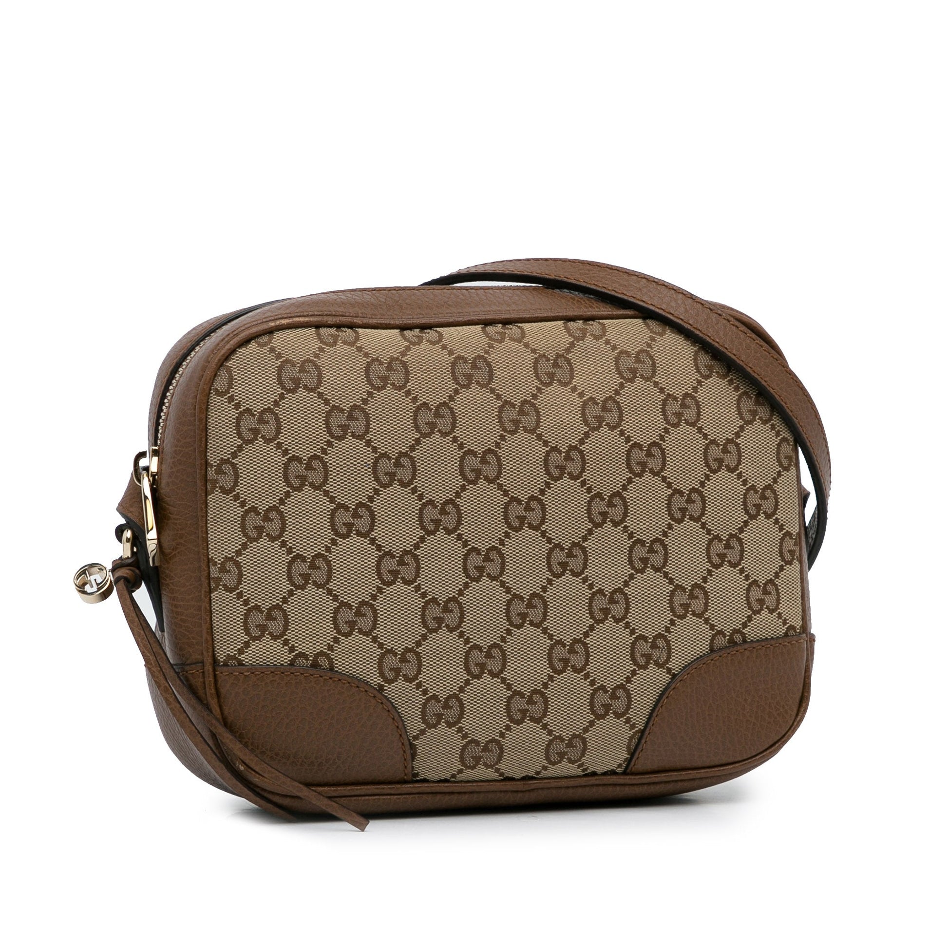 Gucci Leather Canvas Crossbody Style 12