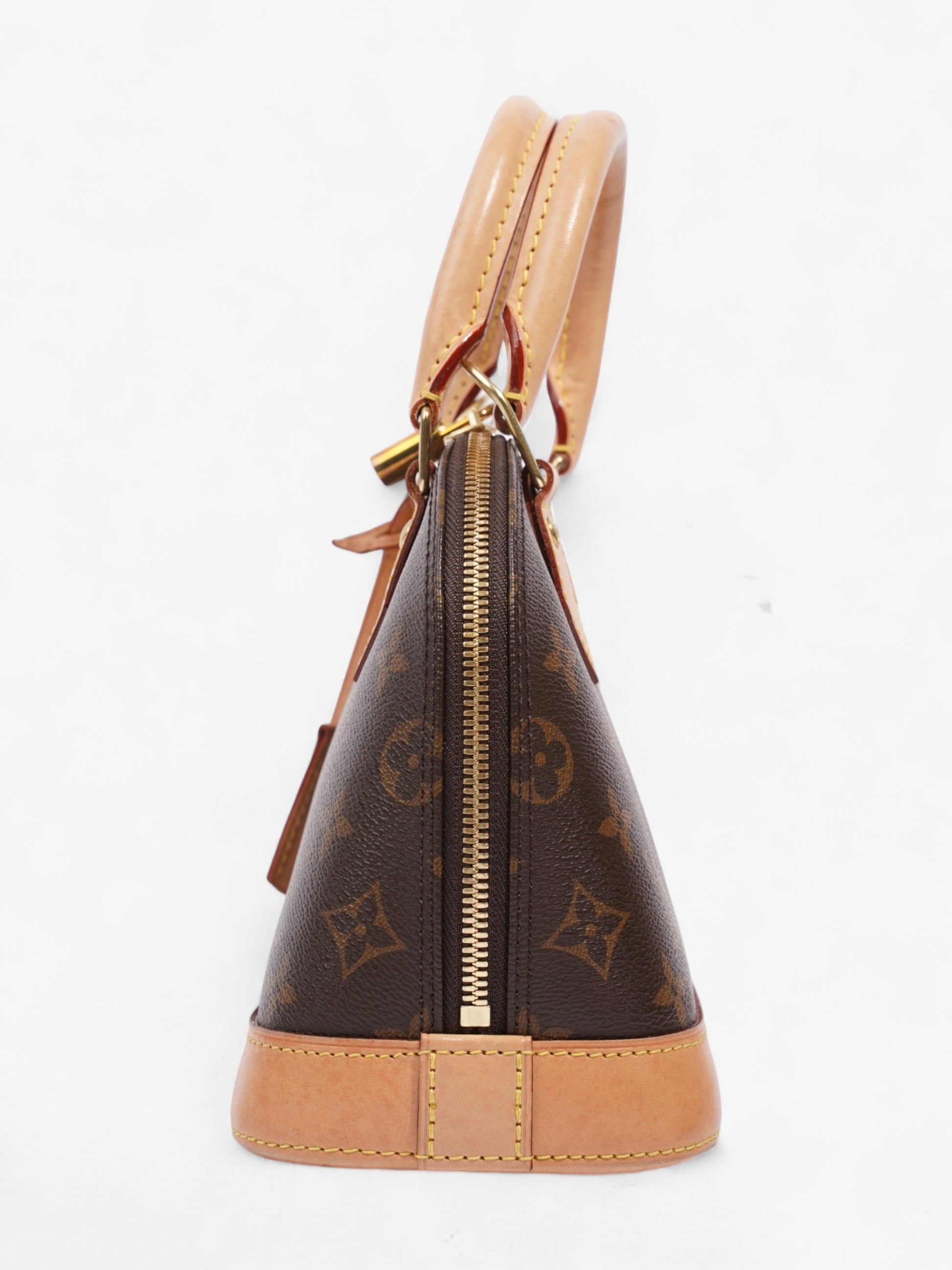 Louis Vuitton Alma BB Monogram / Beige Coated Canvas