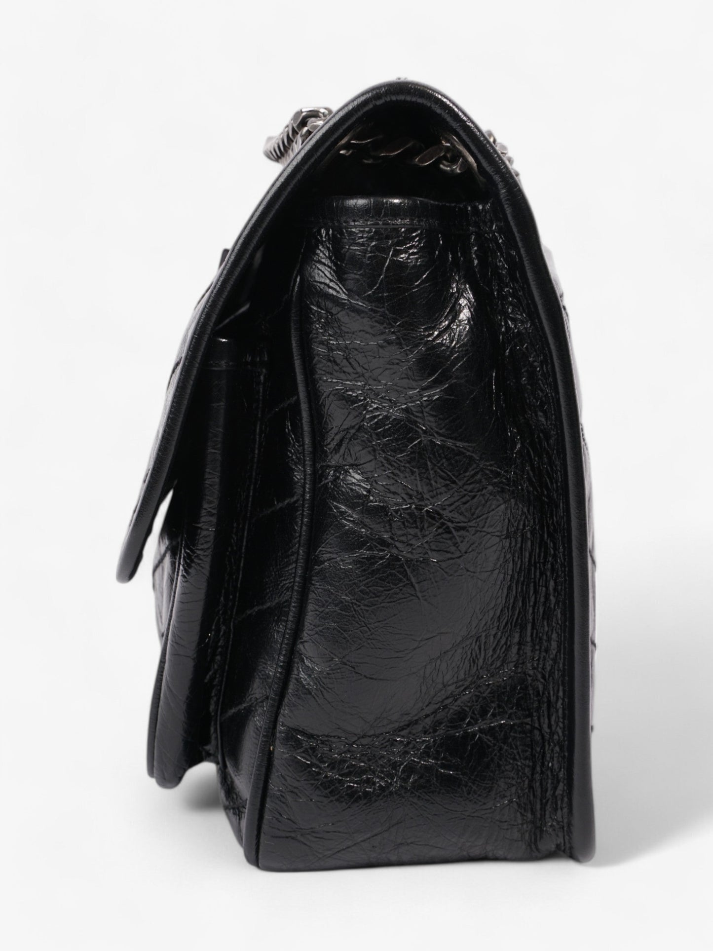 Saint Laurent Niki Black Calfskin Leather Large