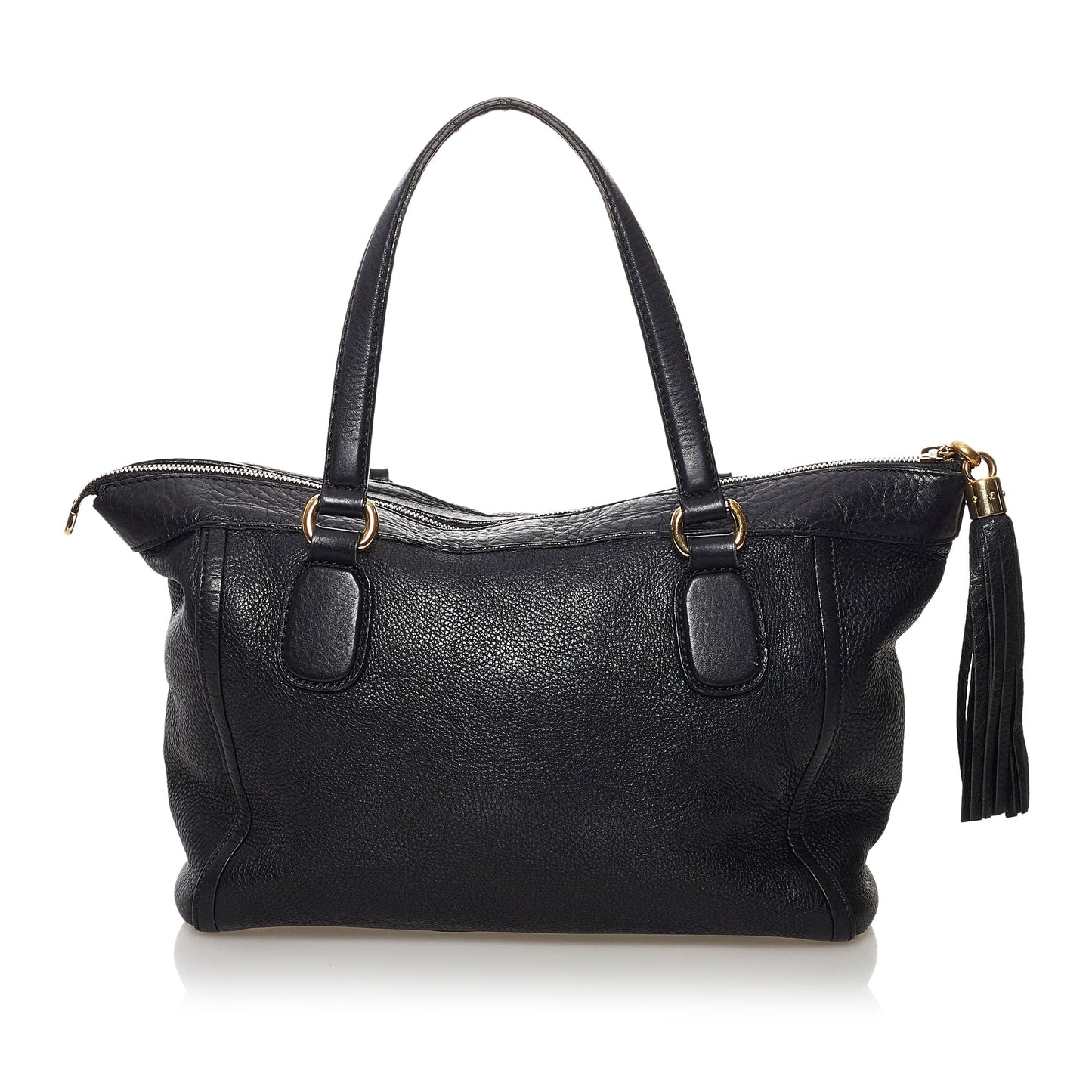 Gucci Soho Black Leather Tote Style 3