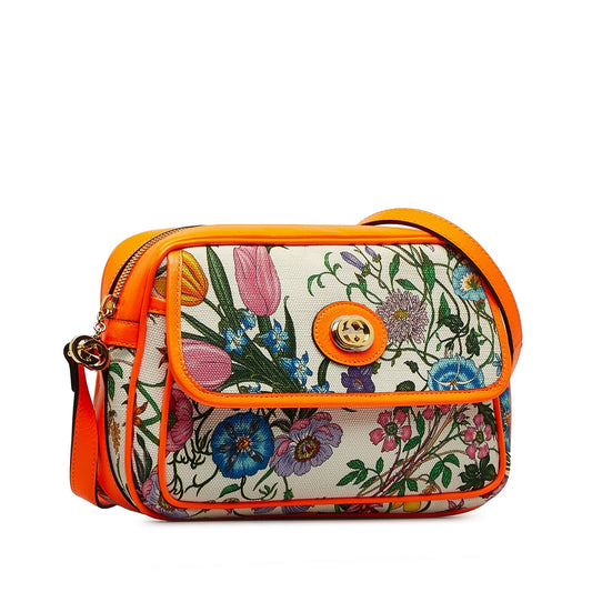 Gucci Leather Canvas Crossbody