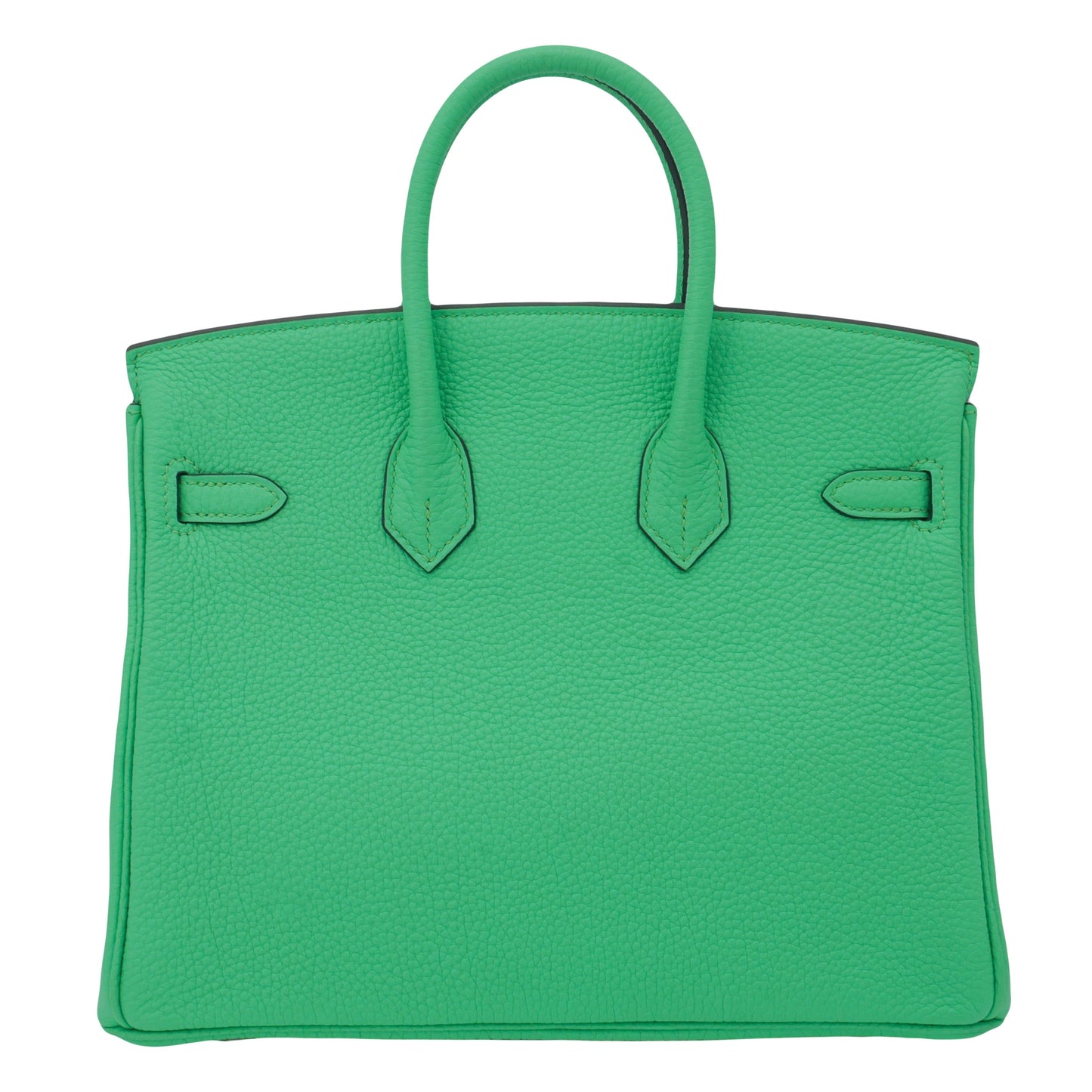 Hermes25cm Birkin Vert Comics Togo Leather Palladium Hardware