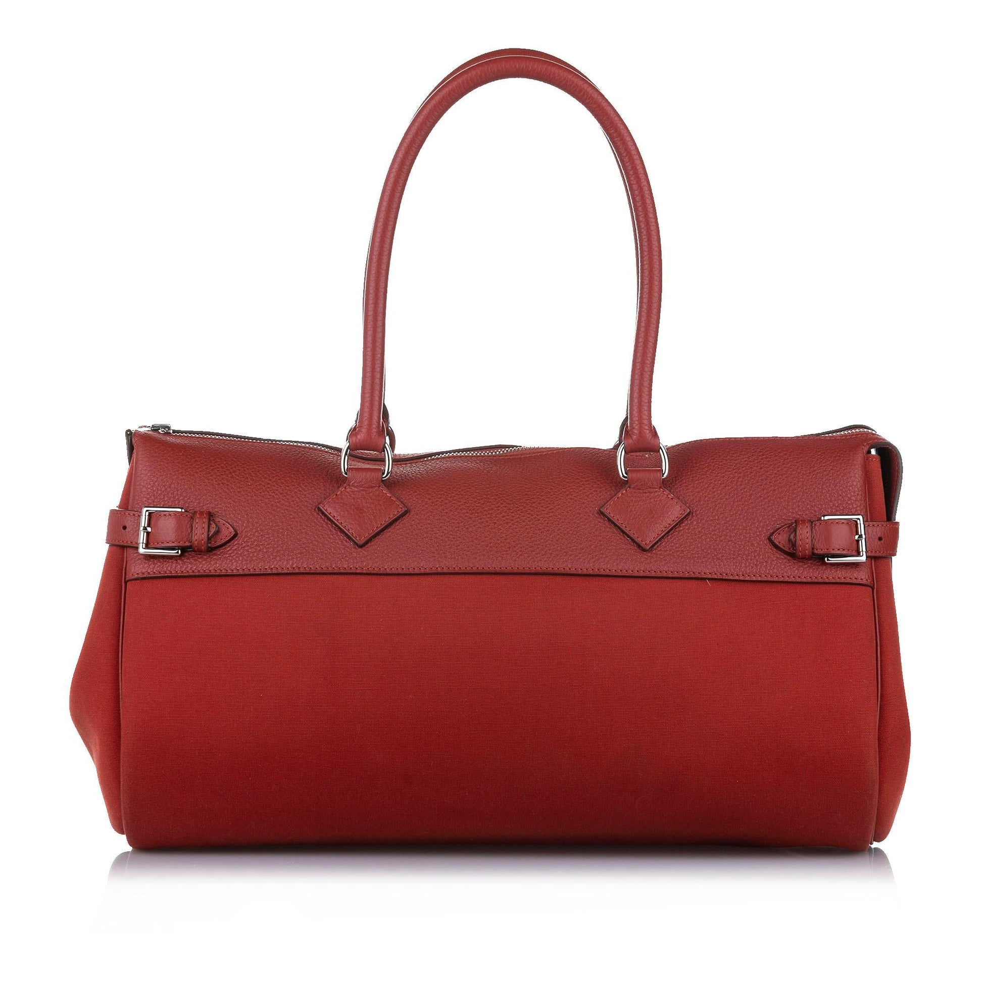 Luxury Hermes Atlas Canvas Shoulder Bag (SHG-24051)