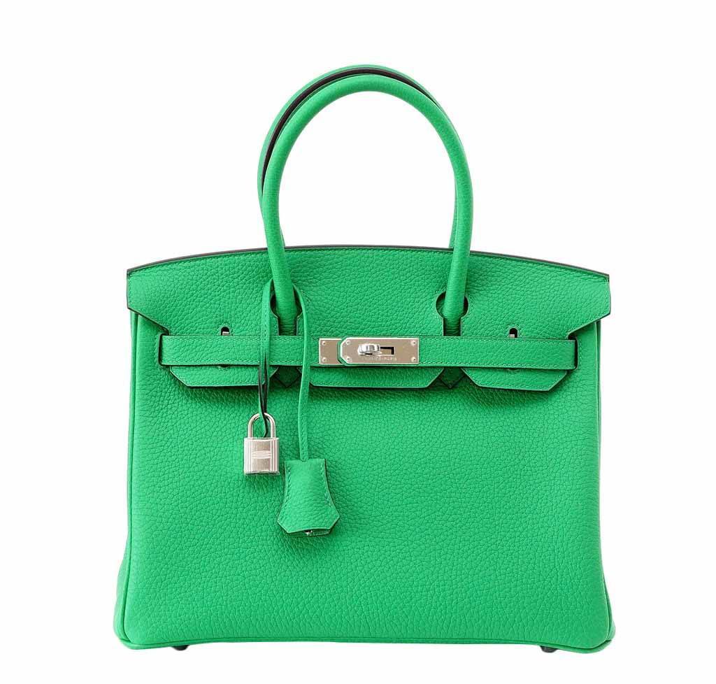 HermesBirkin 30 Bamboo PHW