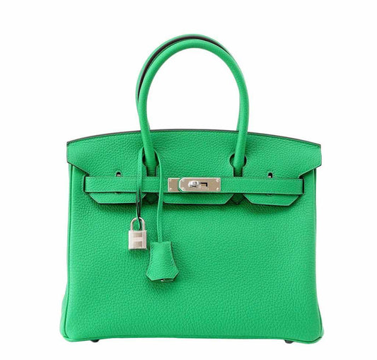 HermesBirkin 30 Bamboo PHW
