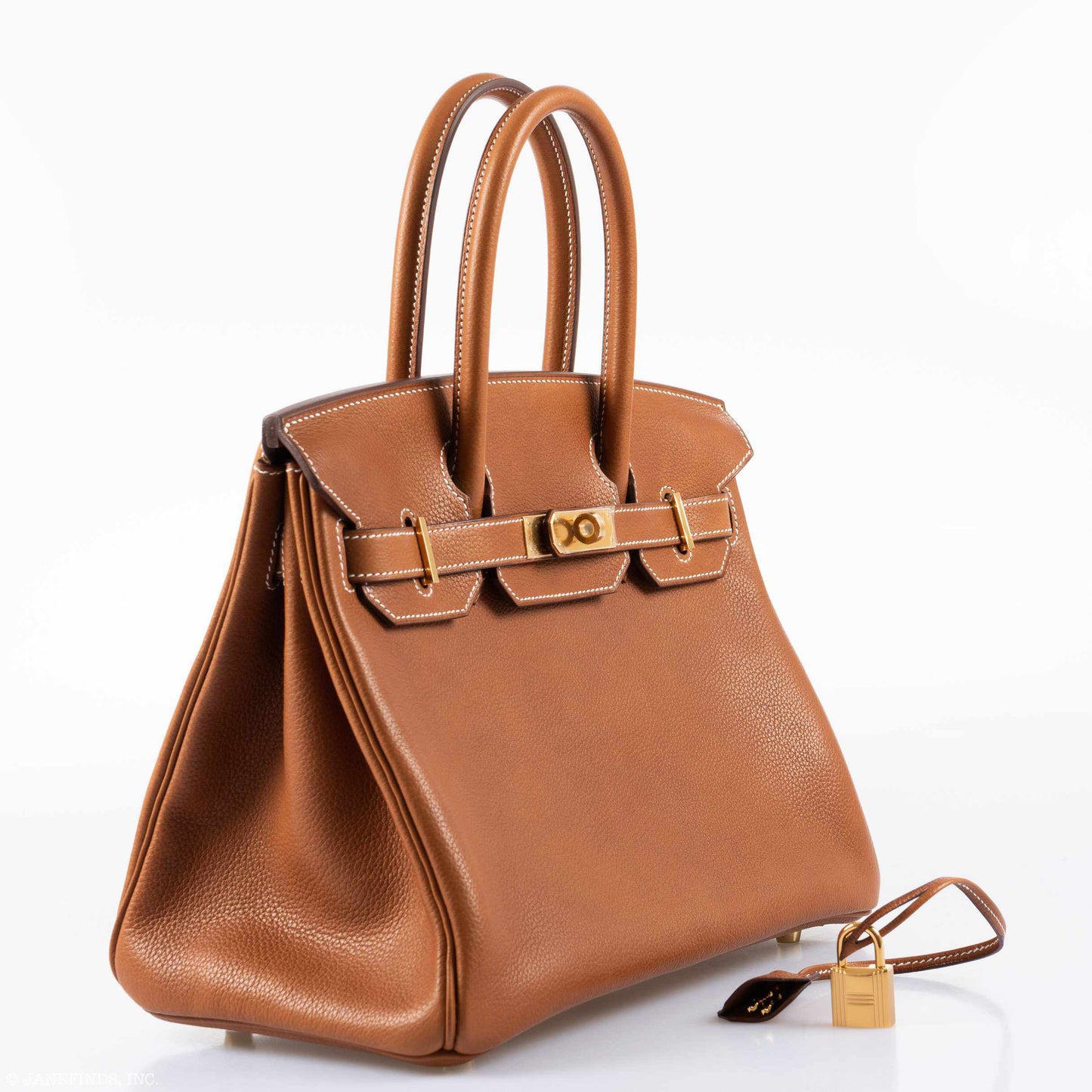 HermesBirkin 30 Barenia Faubourg Gold Hardware