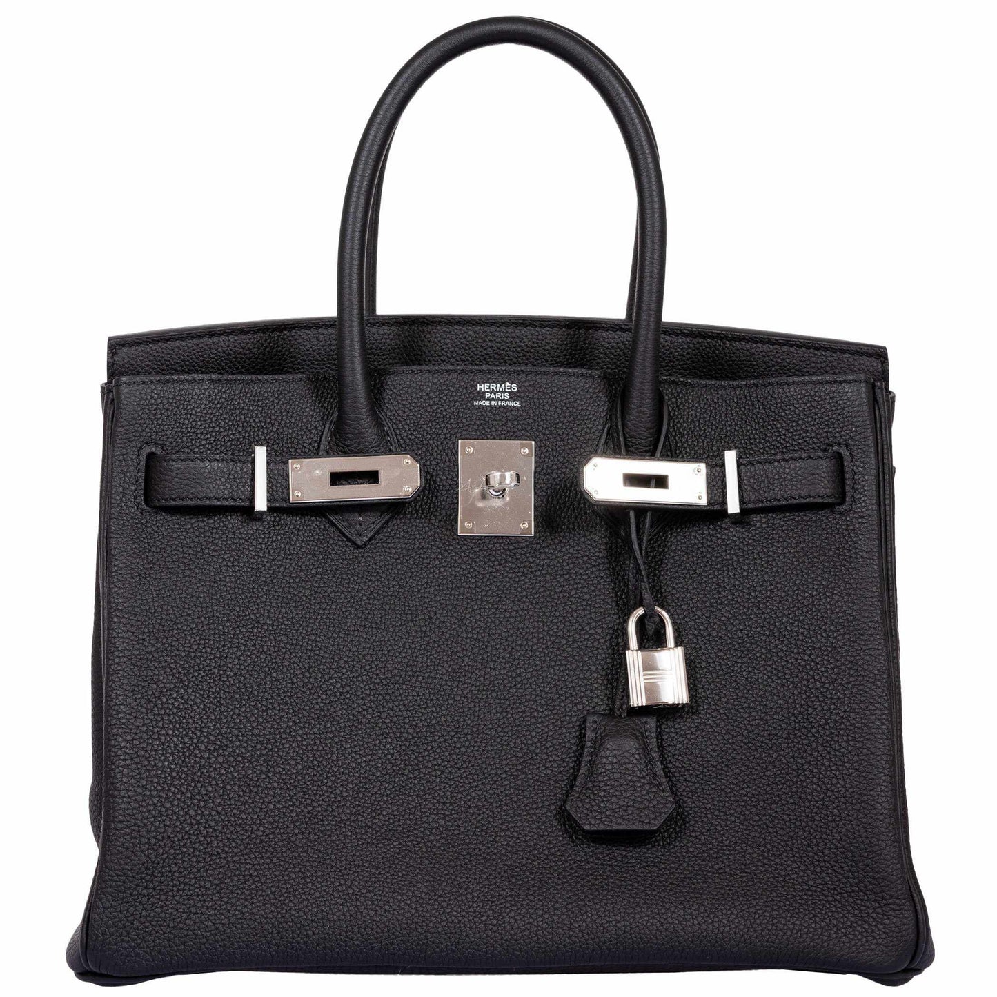 HermesBirkin 30 Black Togo Palladium Hardware