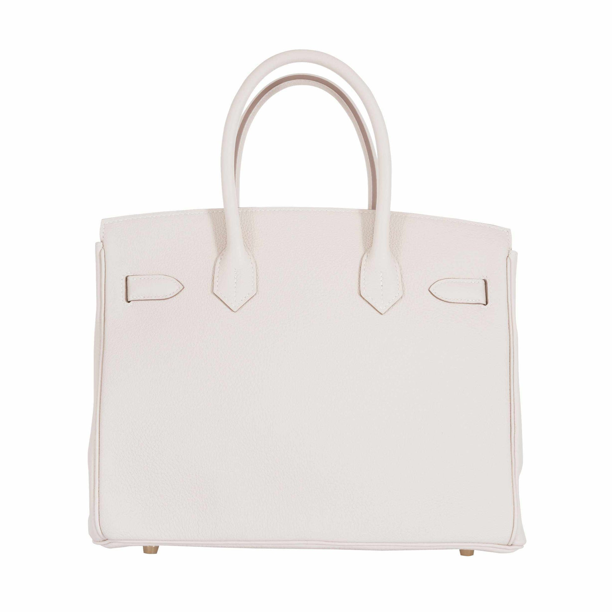 HermesBirkin 30 Craie Togo Gold Hardware