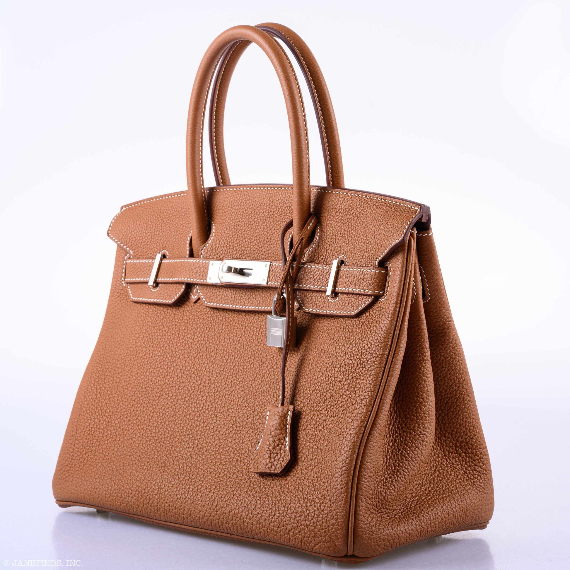 HermesBirkin 30 Gold Togo Palladium Hardware - 2019, D
