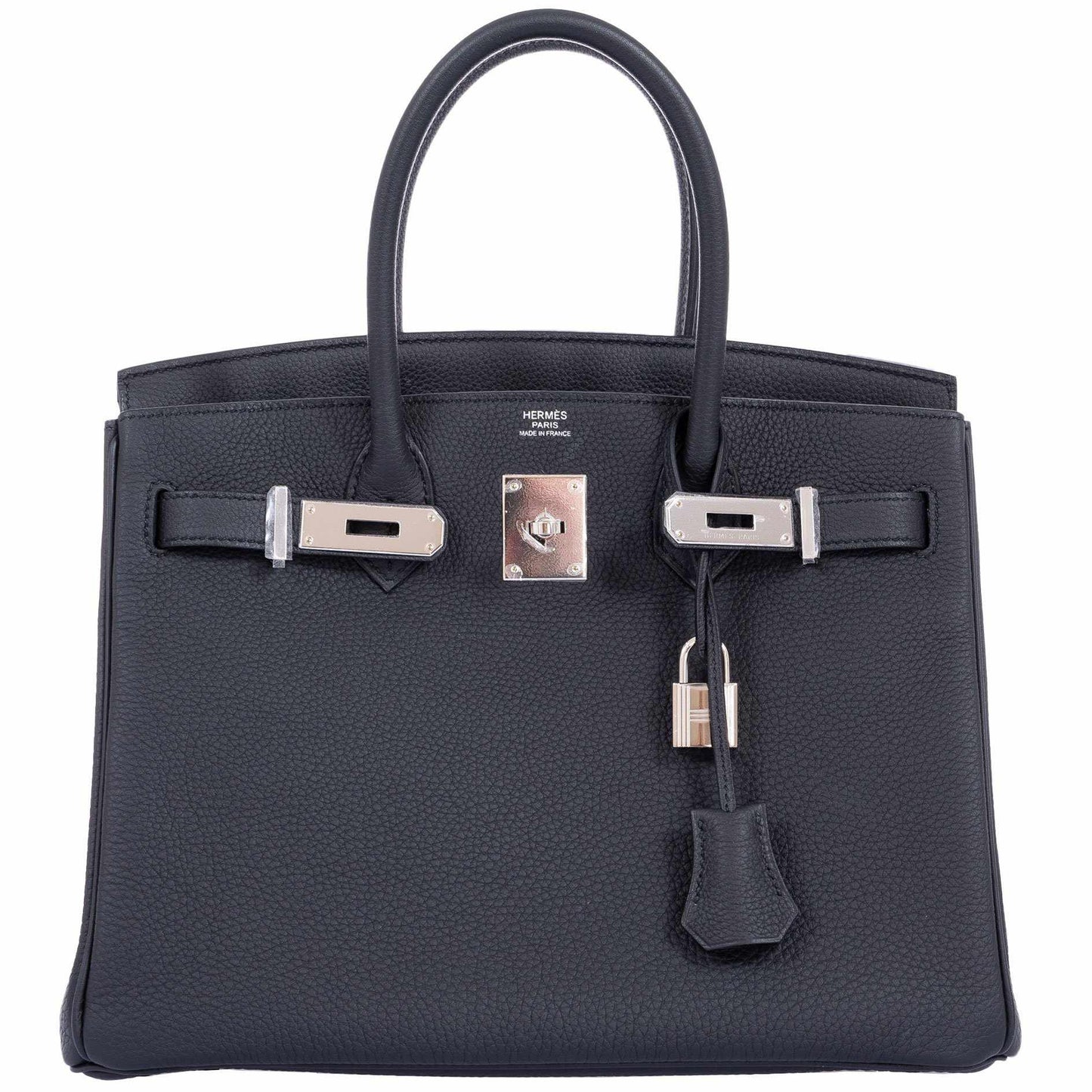 HermesBirkin 30 Plomb Togo Palladium Hardware