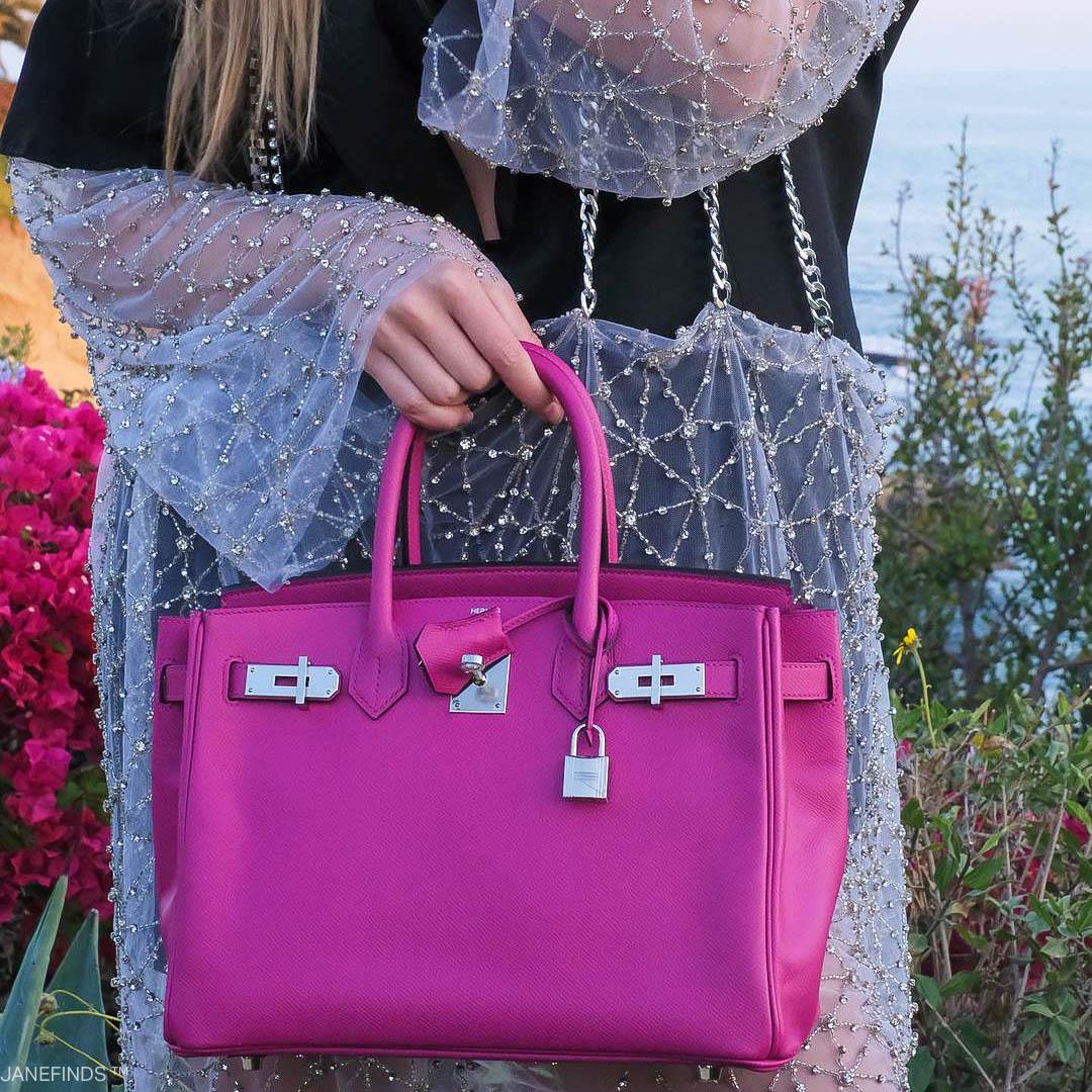 HermesBirkin 30 Rose Pourpre Epsom with Palladium Hardware - 2018, C