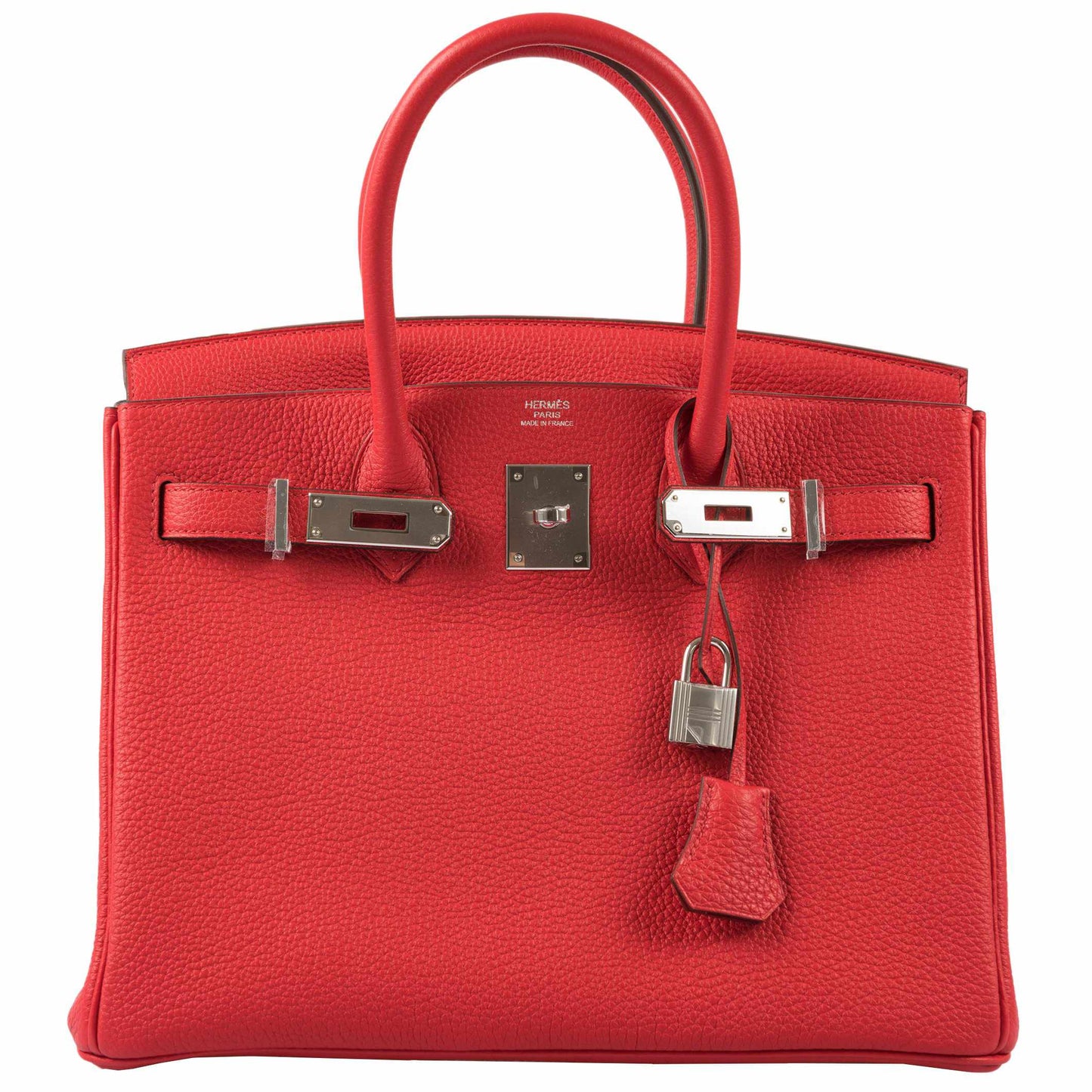 HermesBirkin 30 Rouge de Coeur Togo Palladium Hardware