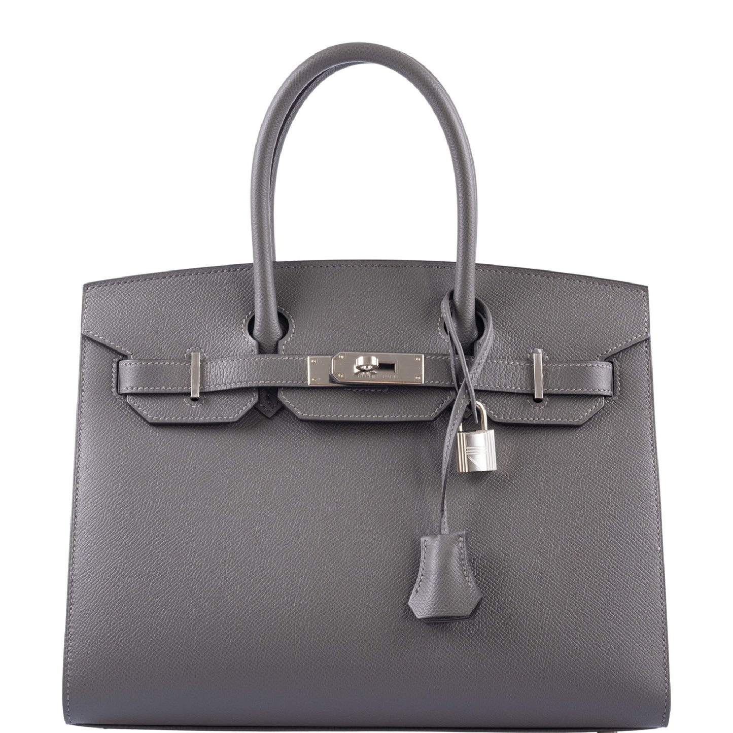 HermesBirkin 30 Sellier Gris Meyer Epsom Palladium Hardware