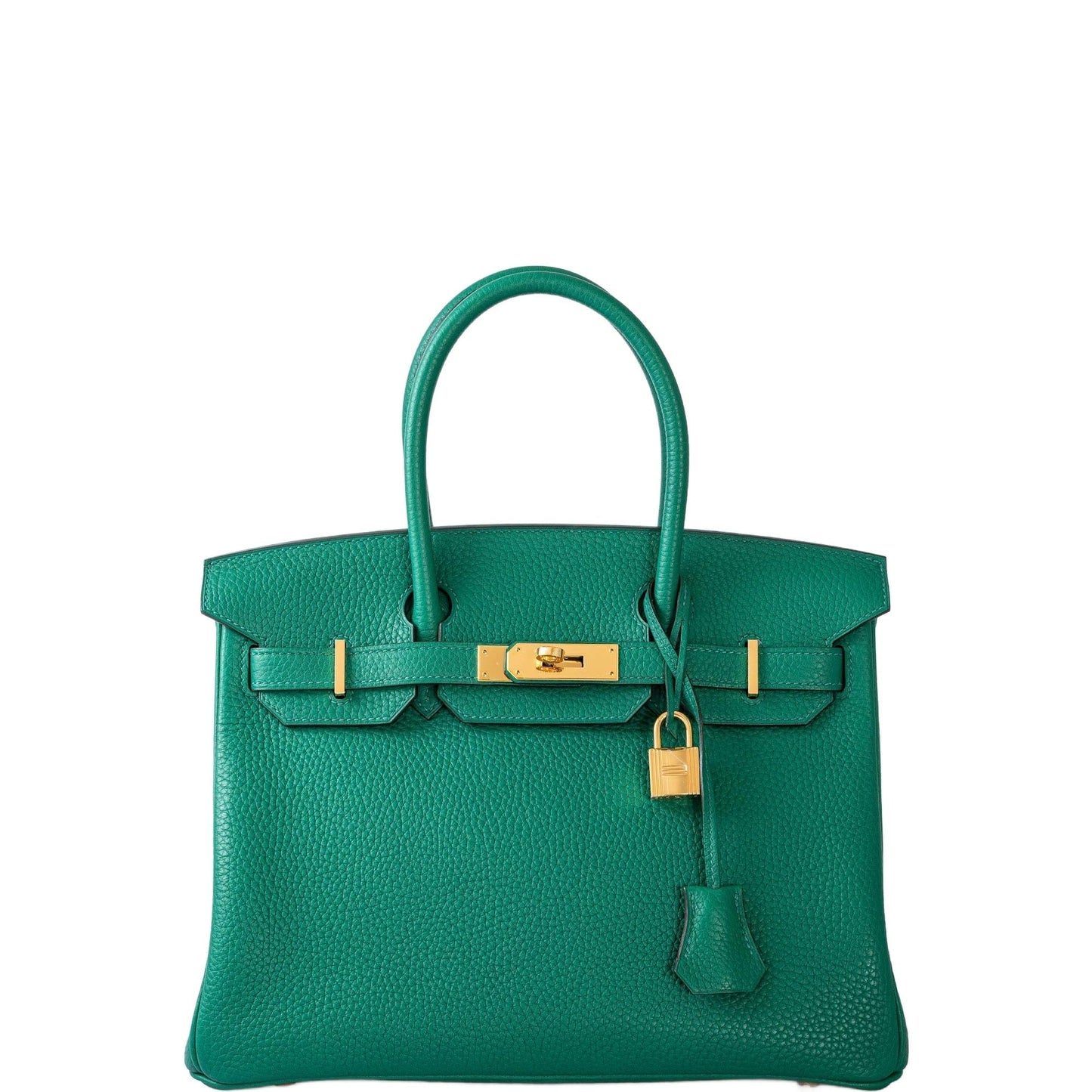 HermesBirkin 30 Vert Vertigo Togo Gold Hardware